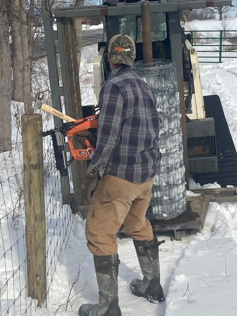 Homestead Fence Vermont Jeremy Audet