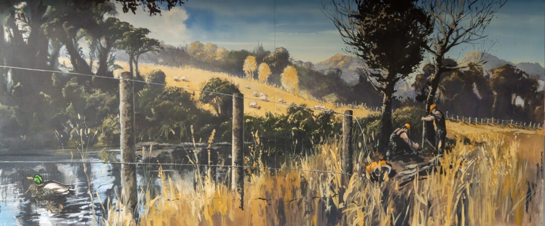 Ross Lewis Stockade Rural Artwork