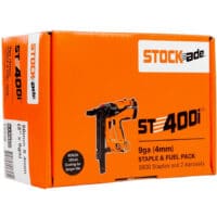 The ST400i barbed fencing staples are the World’s only power-driven barbed staples and are 4mm/9ga in diameter and are recommended to be used for rural livestock fencing, medium mesh, heavy mesh, and heavy woven fencing.