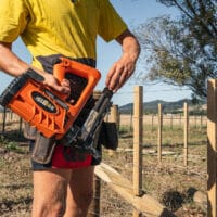 The ST315i cordless dropper  fencing gun staples are durable by design and deliver superior durability on the fence line.