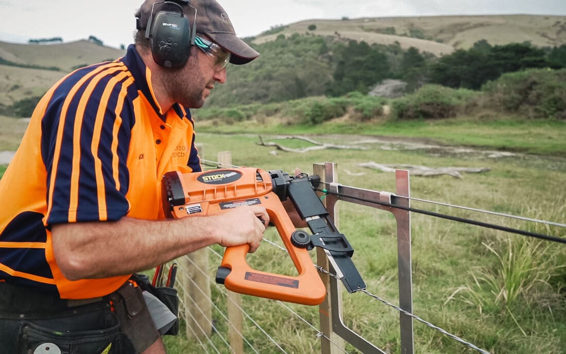 Stockade ST315i - Making fence construction and maintenance more efficient the ST315i batten staple gun delivers productivity gains for farmers and fencing contractors.